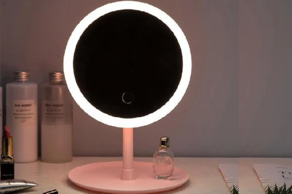 T.Concept Standlı Led Işıklı Dokunmatik Makyaj Aynası - 2
