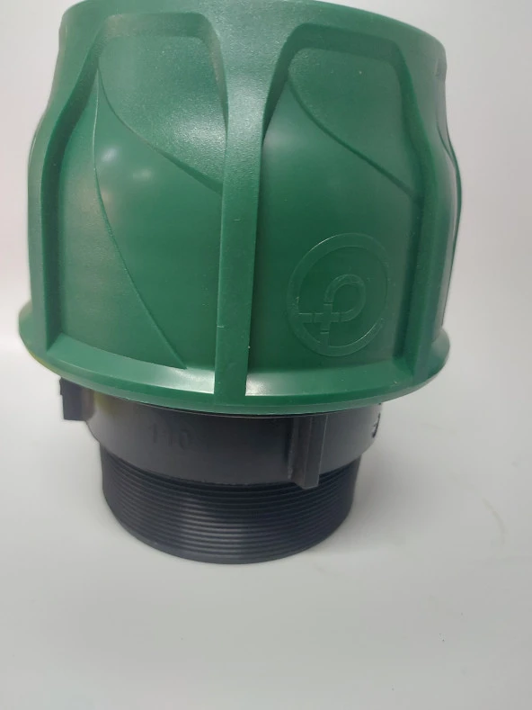 POELSAN 110*4" KAPLİN DIŞTAN DİŞLİ ADAPTÖR YEŞİL SERİ - 2