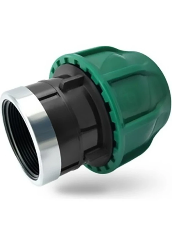 POELSAN 110*4" KAPLİN İÇTEN DİŞLİ ADAPTÖR YEŞİL SERİ
