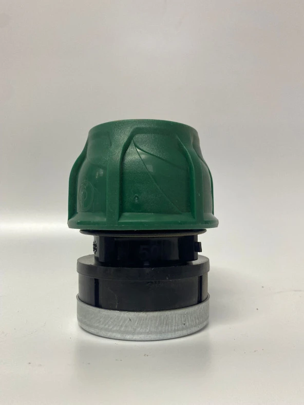 POELSAN 50*2" KAPLİN İÇTEN DİŞLİ ADAPTÖR YEŞİL SERİ