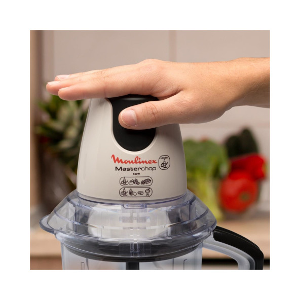 Moulinex DJ4701 4 Bıçaklı Elektrikli 1,5 lt Doğrayıcı Rondo - 3
