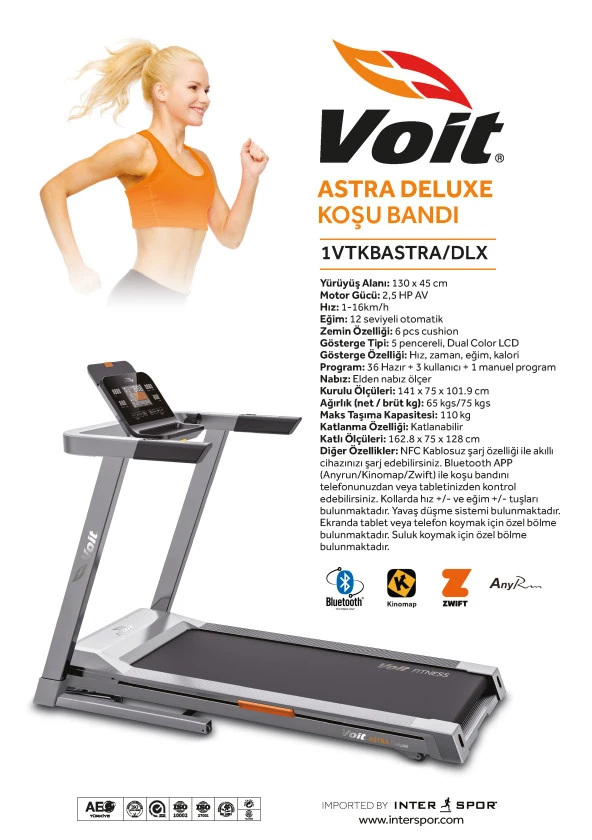 ASTRA DELUXE KOŞU BANDI - 2