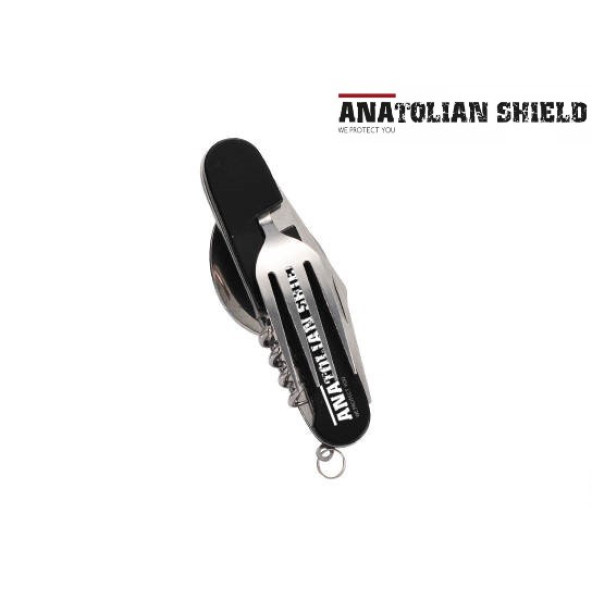 Anatolian Shield Kampçılık Katlanır Çatal Bıçak Kaşık Seti - 2