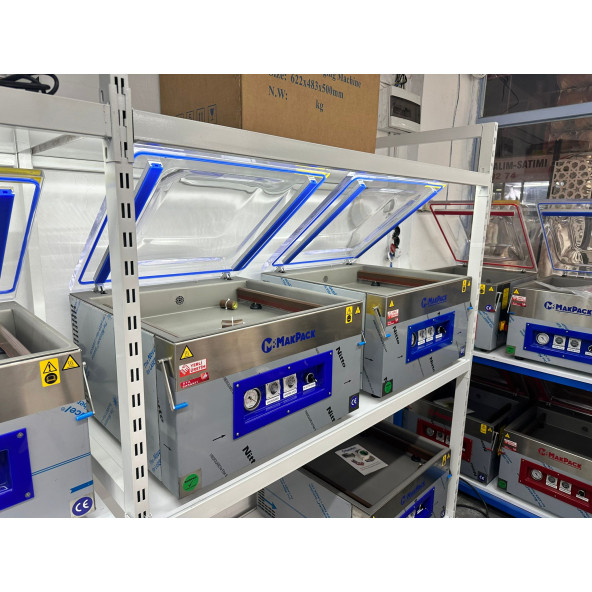 MakPack Çift Çene Set Üstü Gıda Vakum Makinası 50 Cm - 5