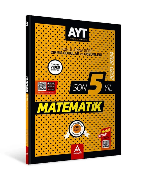 Son 5 Yıl AYT Matematik Çıkmış Sorular 2020-2024 ürün görseli 1