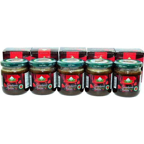 Themra Ballı Bitkisel Karışımlı Macunu 240Gr X 5 Adet Kutu - 5