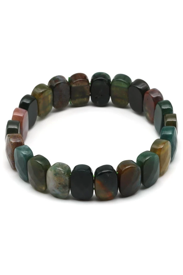 Hint Akik Doğal Taş Bileklik 9 x 14 mm Özel Kesim - Resim 2