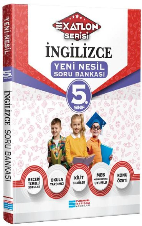 5. Sınıf İngilizce Soru Bankası Evrensel İletişim Yayınları