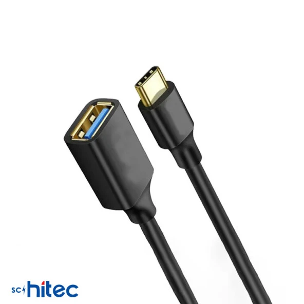 ScHitec Type-C to UsbA 3.0 OTG Dönüştürücü Adaptör 20cm - 2