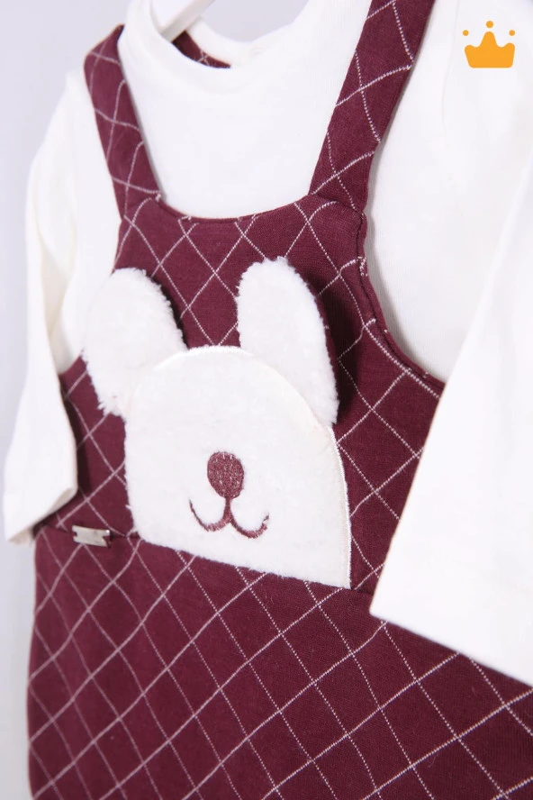 Babyhola %100 Pamuk Kız Erkek Bebek Tulum 13500 - 3