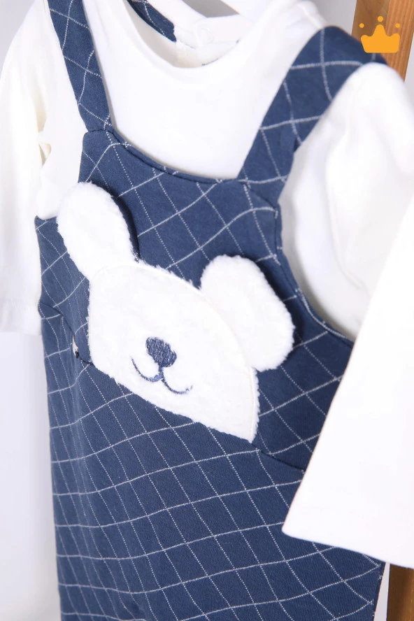 Babyhola %100 Pamuk Kız Erkek Bebek Tulum 13500 - 6