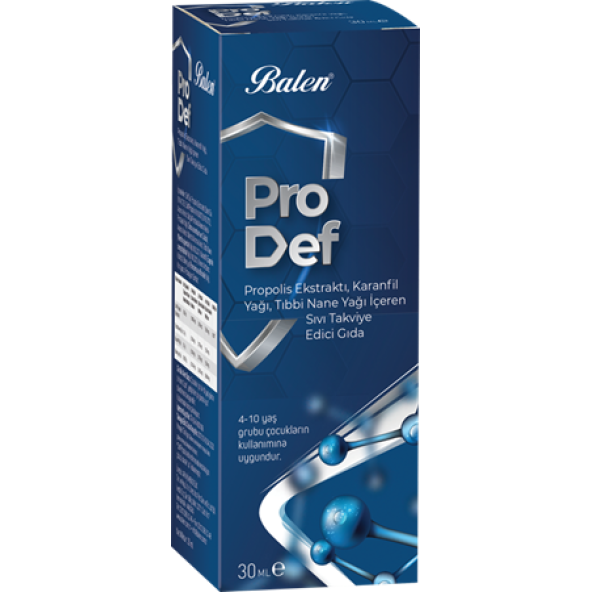 Balen Prodef Propolis Karanfil Yağı İçeren Boğaz Spreyi 30 ml