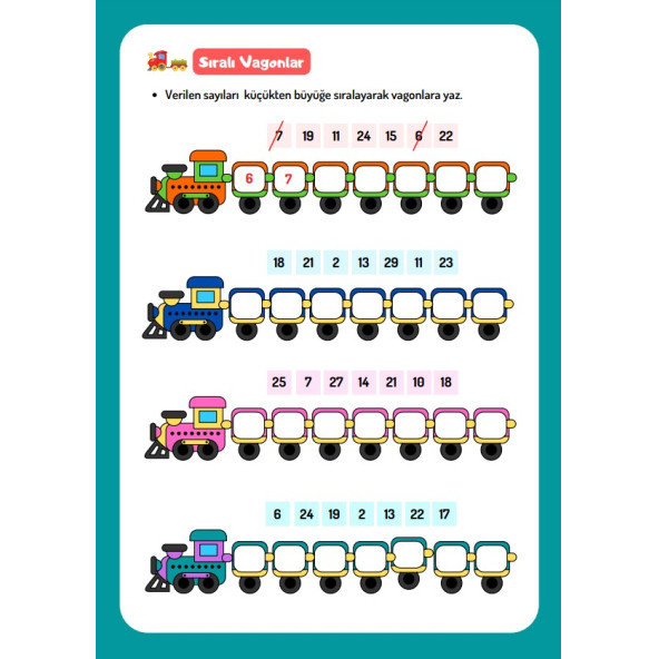 Okul Öncesi ve Birinci Sınıflar İçin Süper Ötesi Matematik YAZ-SİL Kitabı - 2