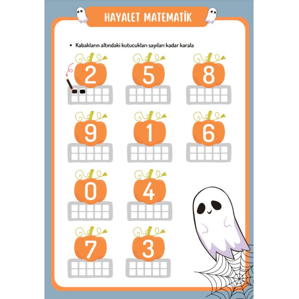 Okul Öncesi ve Birinci Sınıflar İçin Süper Ötesi Matematik YAZ-SİL Kitabı - 3