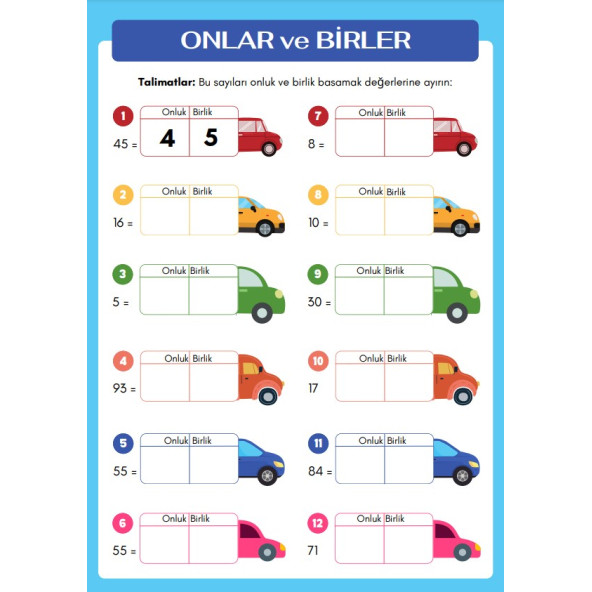Okul Öncesi ve Birinci Sınıflar İçin Süper Ötesi Matematik YAZ-SİL Kitabı - 5