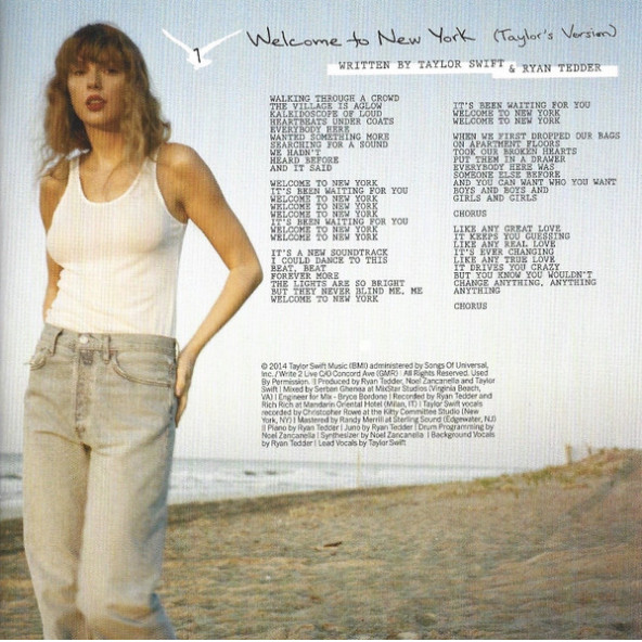 TAYLOR SWIFT - 1989 (TAYLOR'S VERSION) (AQUAMARINE GREEN EDITION) (CD) - 4