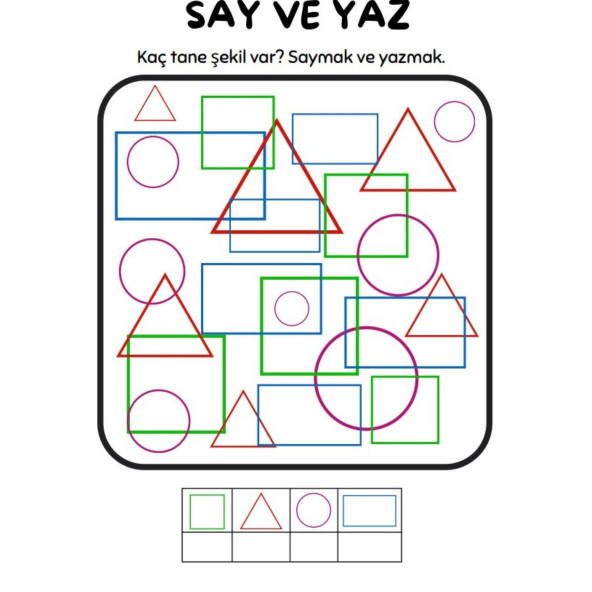 Okul Öncesi ve Birinci Sınıflar İçin Zihin Geliştiren Aktivite YAZ-SİL Kitabı - Resim 4