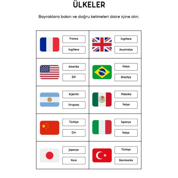 Okul Öncesi ve Birinci Sınıflar İçin Zihin Geliştiren Aktivite YAZ-SİL Kitabı - Resim 6