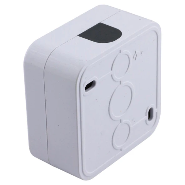 Sıva Üstü İkili Anahtar Düğme Nemliyer İp44 Elektrik Anahtar Çiftli Priz Sıva Üstü Kablosuz - 3