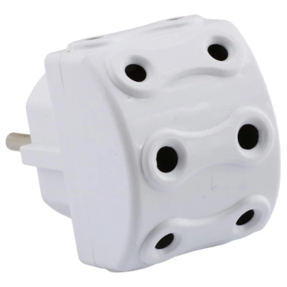 Fiş Priz Golyat Çoklu Grup Priz Çoğaltıcı Beşli Golyat Elektrik Prizi 5li - 5