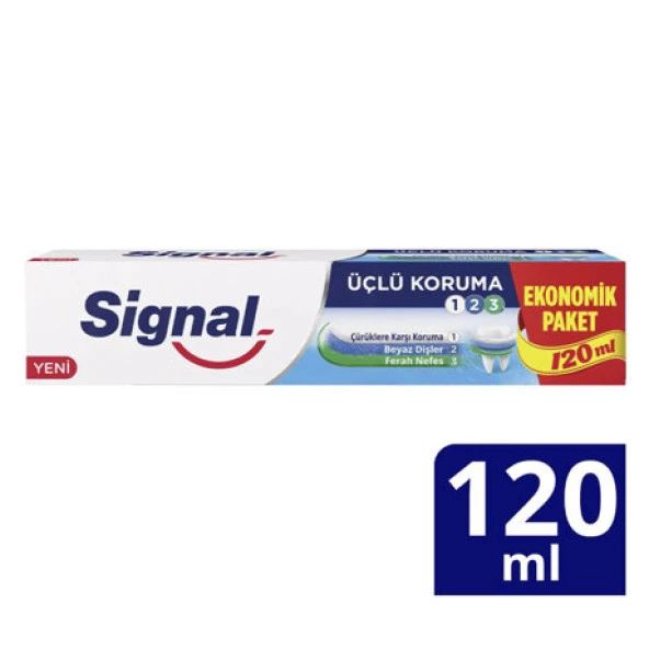 SİGNAL ÜÇLÜ KORUMA 120 ML