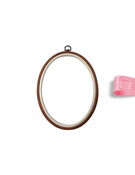 Nurge Kasnak Pano Çerçeve - Oval - 7 x 9 cm