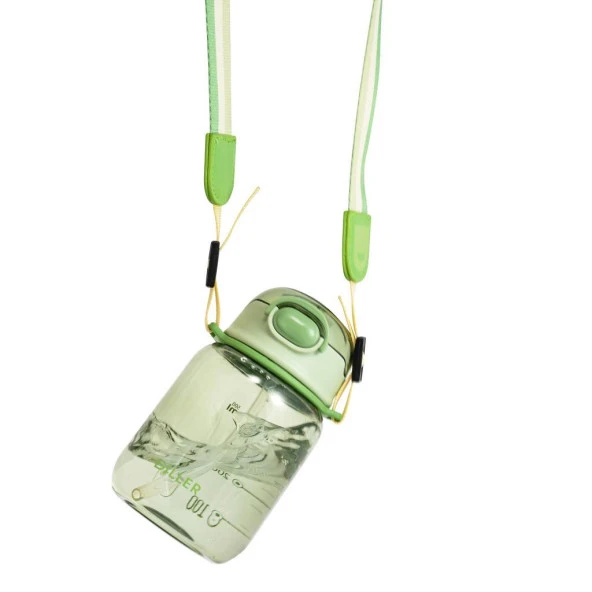 Bee Diller Tritan Pipetli Su Matarası 500Ml Turuncu - 5