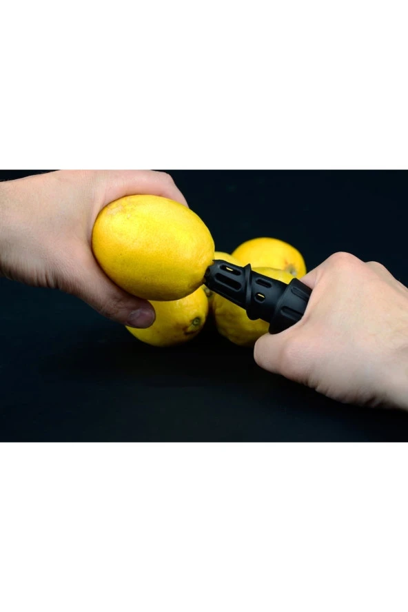 Portakal Narenciye Limon Sıkacağı Pratik Plastik Delmeli Sıkacak 1 Adet
