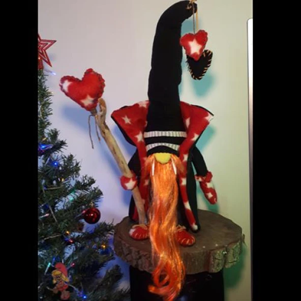 Himarry vampir şans cücesi dekoratif hediyelik 60 cm - Resim 3