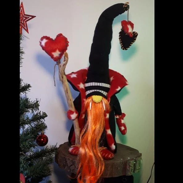 Himarry vampir şans cücesi dekoratif hediyelik 60 cm - Resim 6