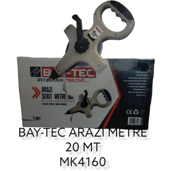 BAY-TEC MK4160 ARAZİ ŞERİT METRE 20MT