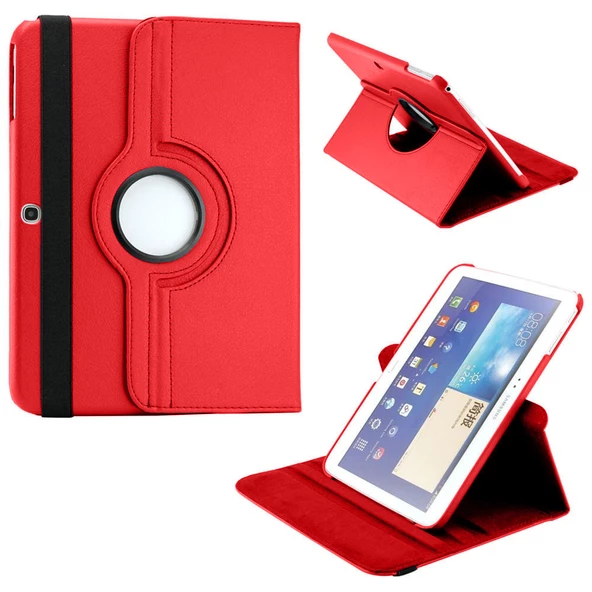 Samsung P6020 2014 Edition 360 Derece Döner Standlı Kılıf - 3