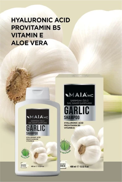Sarımsak Özlü Saç Bakım Şampuanı 400 ml - 4