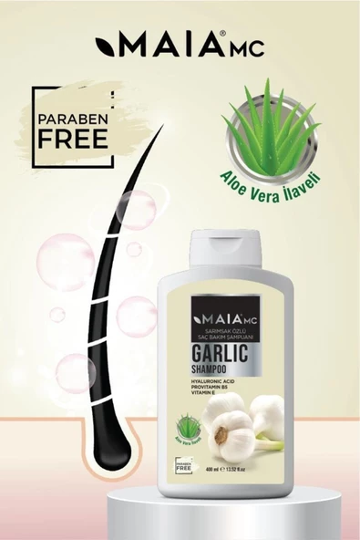 Sarımsak Özlü Saç Bakım Şampuanı 400 ml - 2