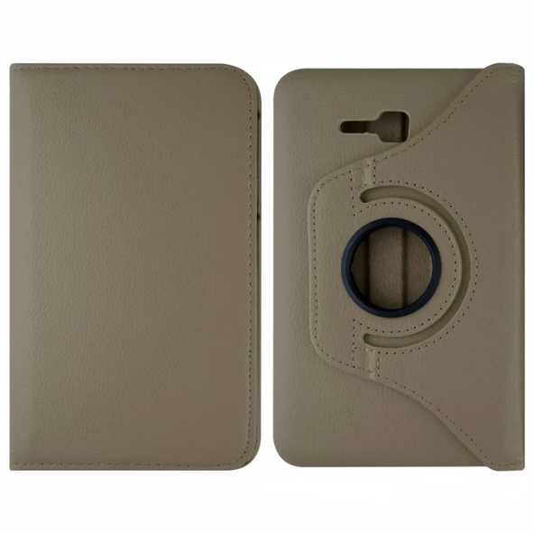 Samsung Tab 3 Lite (T110-T113) 360 Derece Döner Standlı Kılıf - 7