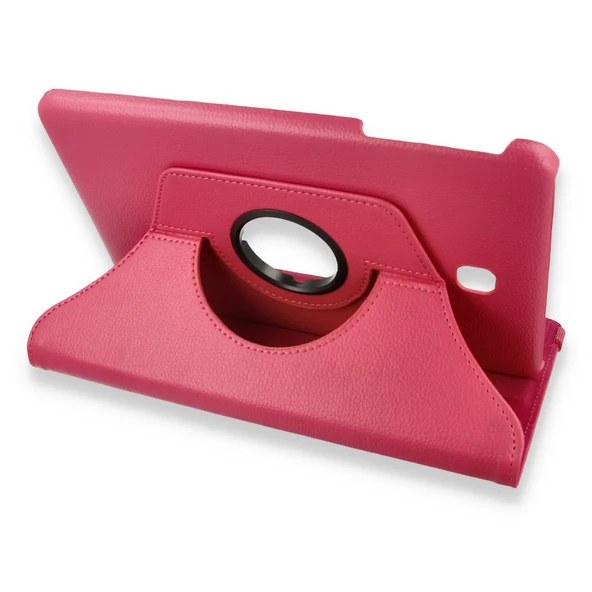 Samsung Galaxy Tab 4 T230 7" 360 Derece Döner Standlı Kılıf - Resim 10