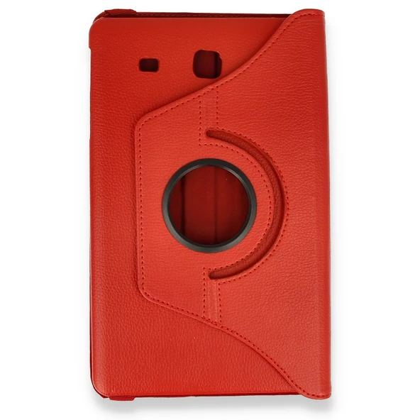 Samsung Galaxy Tab E T560 9.6" 360 Derece Döner Standlı Kılıf - 4