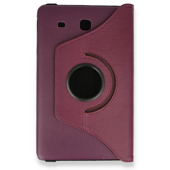 Samsung Galaxy Tab E T560 9.6" 360 Derece Döner Standlı Kılıf - 8