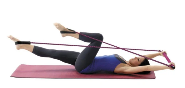 Delta Squat Pilates Jimnastik Egzersiz Çubuğu Portable Studio Squat Barı - 2
