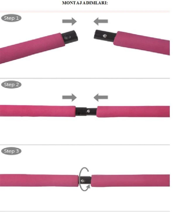 Delta Squat Pilates Jimnastik Egzersiz Çubuğu Portable Studio Squat Barı - 3