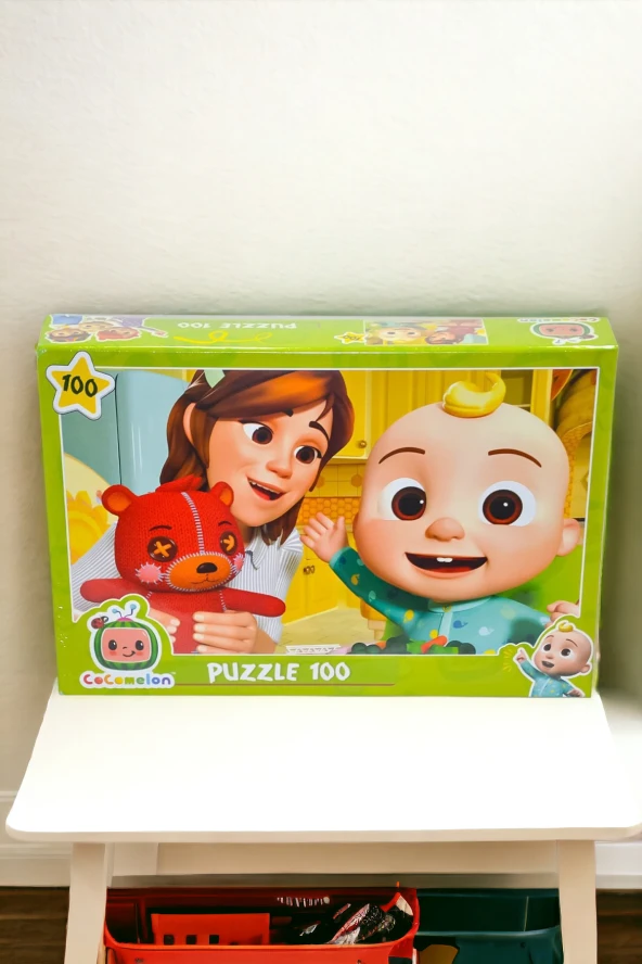 Cocomelon 100 Parça Puzzle Seti | Çocuk Yapboz Puzzle Oyun Seti CO7778