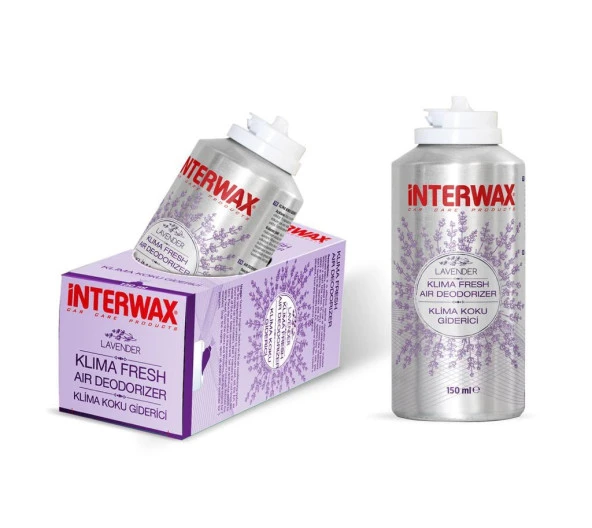 INTERWAX LAVANTA KOKULU KLİMA FRESH - TEMİZLEYİCİ KLİMA BOMBASI 150 ML - 2
