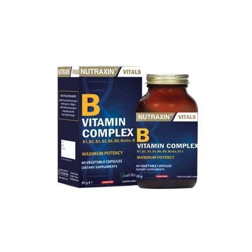 Nutraxin B Vitamin Complex 60 Kapsül