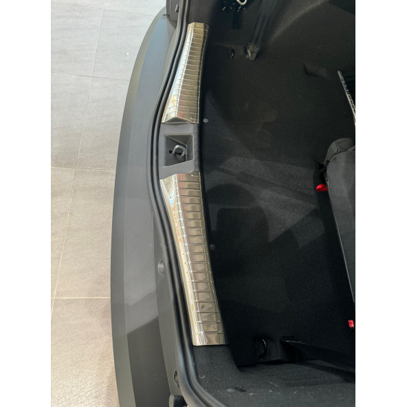 Dacia Jogger Krom Bagaj İç Eşik Koruma 2 Parça 2021+ Paslanmaz Çelik (TAŞLI) - Resim 4