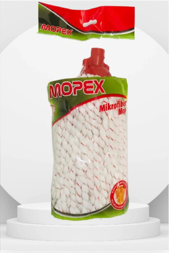 Mopex 1 Adet %100 Mikrofiber Vileda Tipi 1 Adet Metal Sap Takım