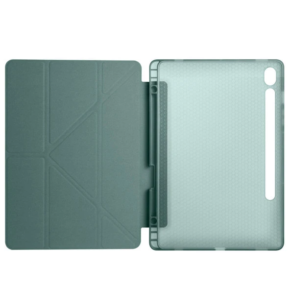 Galaxy Tab S9 Kılıf Kalem Bölmeli Standlı Smart Cover - 5