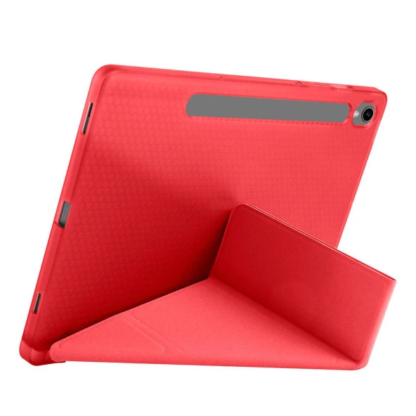 Galaxy Tab S9 Kılıf Kalem Bölmeli Standlı Smart Cover - 12