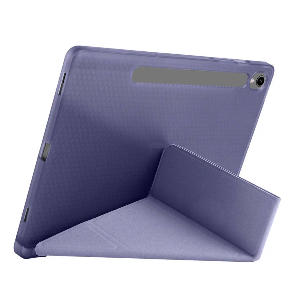 Galaxy Tab S9 Kılıf Kalem Bölmeli Standlı Smart Cover - 7