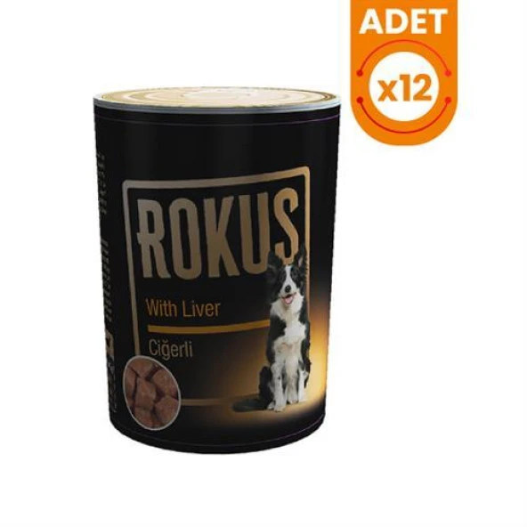 Rokus Ciğerli Kedi Konservesi 410g (12 adet)