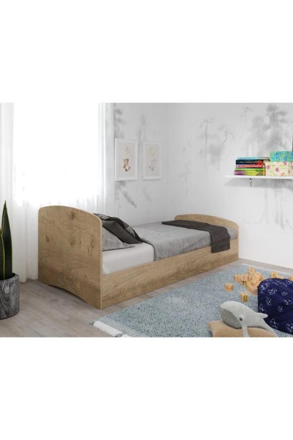 KZNMOB HOME Soft Tek Kişilik Mdf Karyola - 90 Cm X 190 Cm Yataklarla Uyumlu - 4